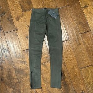 David Lerner Olive Green Leggings